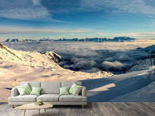 Load image into Gallery viewer, Photo Wallpaper Above the clouds in the snow