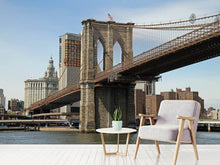 Load image into Gallery viewer, Photo Wallpaper Under the Brooklyn Bridge