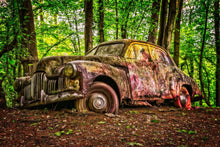 Load image into Gallery viewer, Photo Wallpaper Abandoned classic car