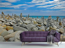 Load image into Gallery viewer, Photo Wallpaper Many stacks of stones