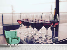 Load image into Gallery viewer, Photo Wallpaper Many wine glasses