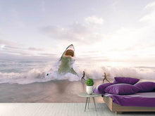 Load image into Gallery viewer, Photo Wallpaper Beware shark