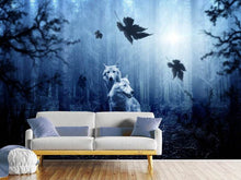 Load image into Gallery viewer, Photo Wallpaper Wolf's couple