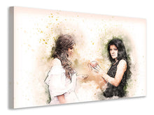 Load image into Gallery viewer, Canvas print 2 women