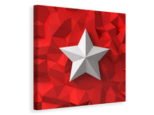 Load image into Gallery viewer, Canvas print 3D Star