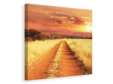 Load image into Gallery viewer, Canvas print Dusk In Kenya