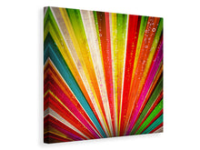 Load image into Gallery viewer, Canvas print Abstract Colored Light Rays