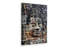 Load image into Gallery viewer, Canvas print Buddha Angkor Thom