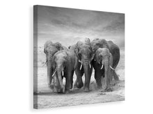 Load image into Gallery viewer, Canvas print The Elephants