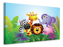 Load image into Gallery viewer, Canvas print Jungle