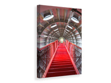 Load image into Gallery viewer, Canvas print Futuristic Staircase