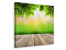 Load image into Gallery viewer, Canvas print Patio