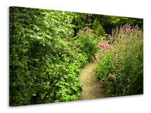 Load image into Gallery viewer, Canvas print Garden Path
