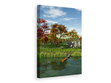 Load image into Gallery viewer, Canvas print House At Sea