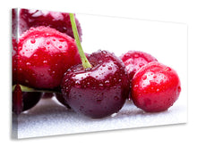 Load image into Gallery viewer, Canvas print Cherries