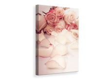 Load image into Gallery viewer, Canvas print Soft Rose Petals
