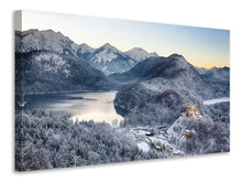 Load image into Gallery viewer, Canvas print Neuschwanstein Castle in Ammergebierge