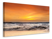 Load image into Gallery viewer, Canvas print Lake With Sunset