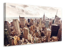 Load image into Gallery viewer, Canvas print Skyline Over The Roofs Of Manhattan