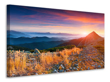 Load image into Gallery viewer, Canvas print Sunset In The Alps