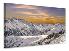Load image into Gallery viewer, Canvas print Sunset In The Mountains