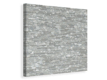 Load image into Gallery viewer, Canvas print Stone Wall In Gray