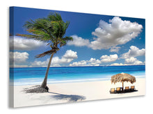 Load image into Gallery viewer, Canvas print Beach On The Blue Lagoon