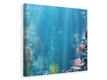 Load image into Gallery viewer, Canvas print Underwater