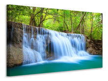 Load image into Gallery viewer, Canvas print Waterfall Si Nakharin