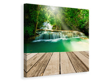 Load image into Gallery viewer, Canvas print Waterfall Thailand
