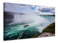 Load image into Gallery viewer, Canvas print Action at the waterfall