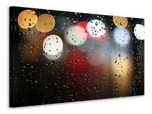 Load image into Gallery viewer, Canvas print Illuminated water drops