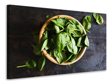 Load image into Gallery viewer, Canvas print Leaves of basil
