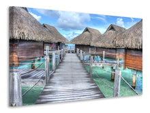 Load image into Gallery viewer, Canvas print Bora Bora