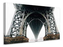 Load image into Gallery viewer, Canvas print Bridge in the fog