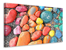 Load image into Gallery viewer, Canvas print Colorful stones