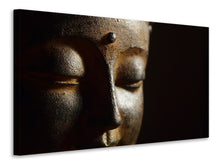 Load image into Gallery viewer, Canvas print Close up Buddha head