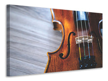 Load image into Gallery viewer, Canvas print Close up violin 2