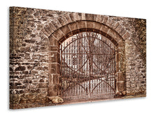 Load image into Gallery viewer, Canvas print The gate to the villa