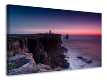 Load image into Gallery viewer, Canvas print The lighthouse at dusk