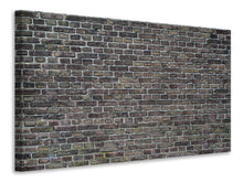 Load image into Gallery viewer, Canvas print Dark clinker stones