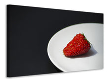 Load image into Gallery viewer, Canvas print A strawberry