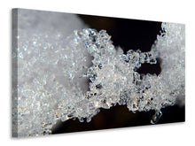 Load image into Gallery viewer, Canvas print Ice crystals XL