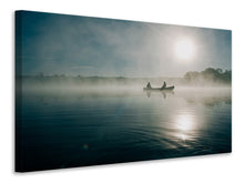 Load image into Gallery viewer, Canvas print Fisherman in the sunrise