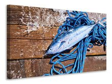 Load image into Gallery viewer, Canvas print Freshly caught fish