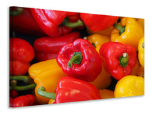 Load image into Gallery viewer, Canvas print Fresh sweet pepper
