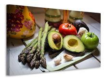 Load image into Gallery viewer, Canvas print Fresh vegetables XL