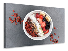 Load image into Gallery viewer, Canvas print Breakfast with fruits