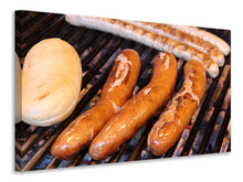 Load image into Gallery viewer, Canvas print Grilled sausage