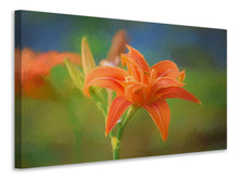 Load image into Gallery viewer, Canvas print Painting of a lily